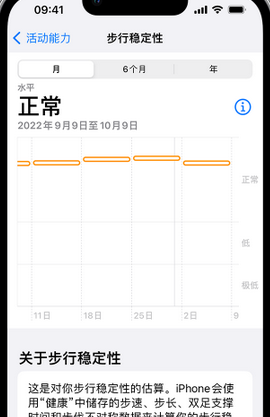 巍山iPhone手机维修如何在iPhone开启'步行稳定性通知'