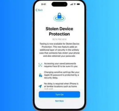 巍山苹果授权维修店分享被盗设备保护功能开启方法 