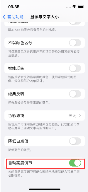 巍山苹果15维修店分享iPhone 15 Pro系列屏幕亮度 